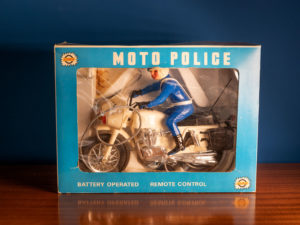Παλαιό Ελληνικό Παιχνίδι LYRA, Μoto Police 500 Στο Κουτί Του