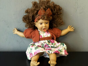 Συλλεκτική Vintage Panre Ισπανική Κούκλα Με Αστείο Πρόσωπο (38cm) Pt.4