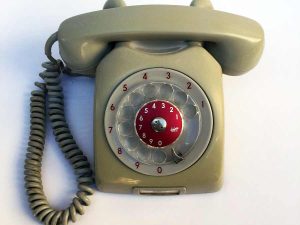 Vintage Rotary Ericsson Phone