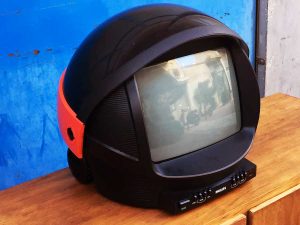 Space Helmet Philips GR1AX Λειτουργική Έγχρωμη Τηλεόραση