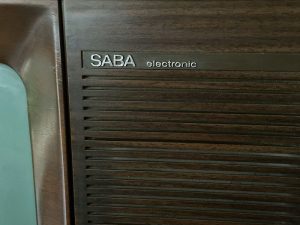Λειτουργική A/M Vintage Τηλεόραση SABA T248 Electronic G