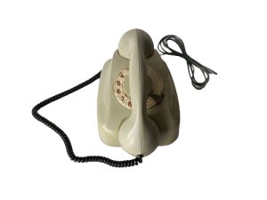 Vintage Ιδιαίτερη Τηλεφωνική Συσκευή Πλήρως Λειτουργική Με Νέο Καλώδιο