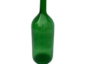 Vintage Γυάλινη Ψηλή Μπουκάλα, 44cm Κατάλληλη Για Διακόσμηση Country, Boho   Ref:b11