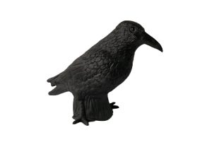 Black Plastic Crow