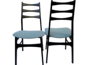 Pair of Scandinavian Mid Century Living Room – Kitchen Chairs Set Of 2