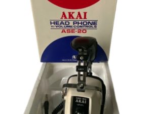 Retro Brand New HiFi Headphones AKAI ASE-20