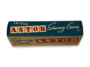Vintage ASTOR Shaving Cream Made In Greece