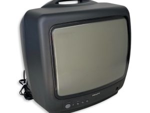 Vintage Philips 14PT135A/42 Color Working TV 14”