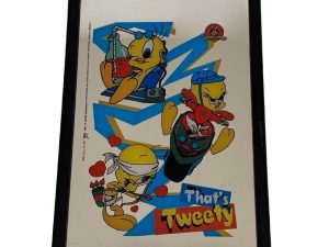 Καθρέπτης Τοίχου Με Τύπωμα Looney Tunes Tweety 90’s