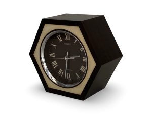 Vintage Seiko Εξάγωνο Επιτραπέζιο Ρολόι Art Deco