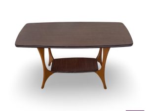 Mid Century Coffee Table With Formica From The ’60s