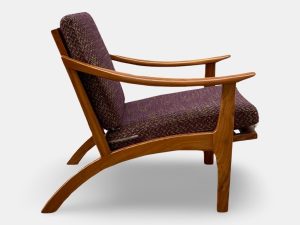 Restored Mid Century Scandinavian Design Armchair In Arne Hovmand Olsen Style