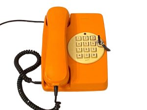 Retro Πορτοκαλί Τηλεφωνική Συσκευή